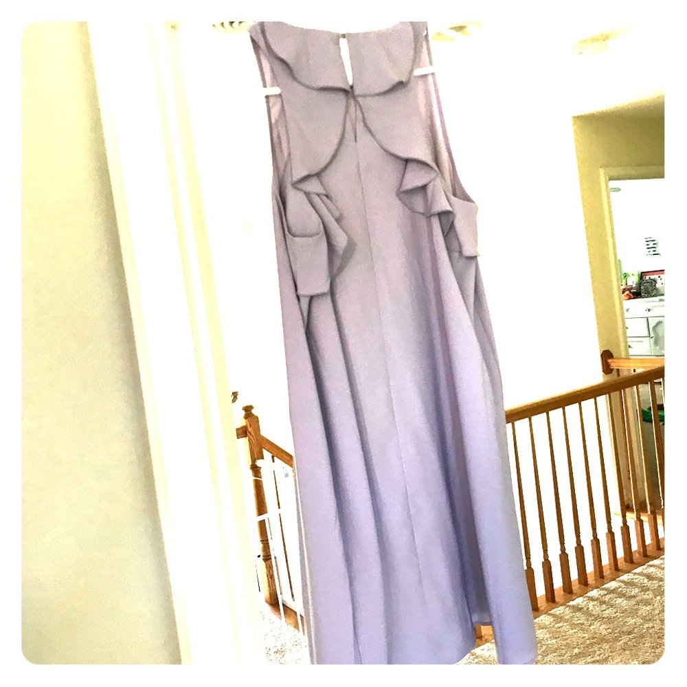 Ann Taylor Loft Medium pale purple/grey dress
